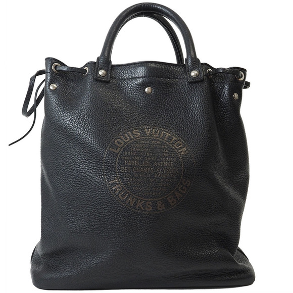 LOUIS VUITTON Black Tote Bag - Picture 1 of 11